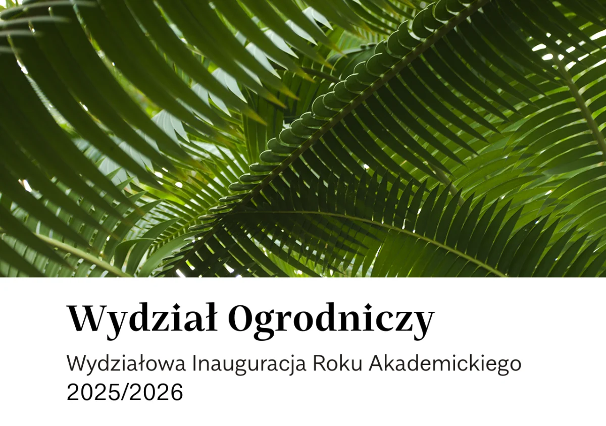 Wydzia­łowa Inau­gu­ra­cja Roku Aka­de­mic­kiego 2025/2026
