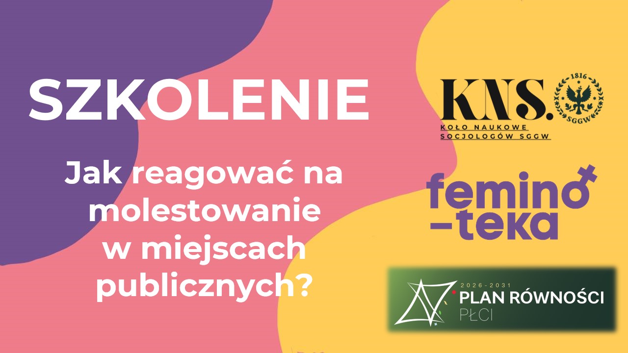 warsztaty - jak reagować na molestowanie